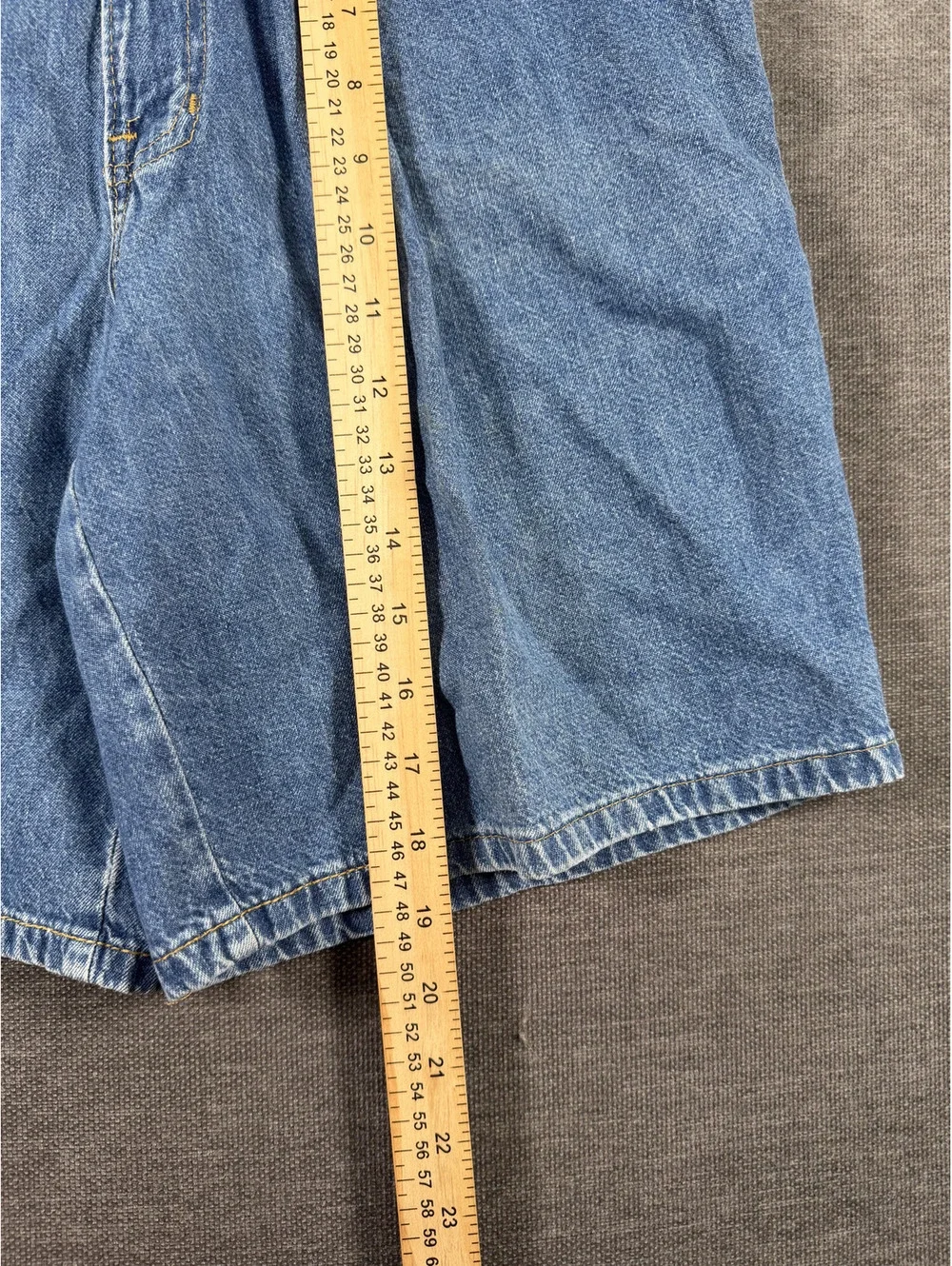 Vintage Concho Trader High-Waisted Denim Shorts Size 8